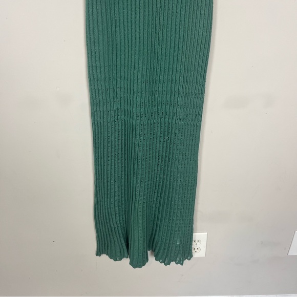 NWT FREE PEOPLE HARLEY SWEATER MAXI DRESS SIZE XS IN GREEN TURTLENECK - Picture 10 of 16